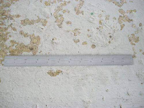 STARRETT 12 INCH NO. 4R GRAD. HARDENED COMBINATION SQUARE BLADE RULE