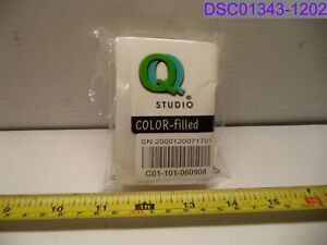 Qty= 200 (2 Packs x 100): QQ Studio Clear Front Heat Seal Open Top Bags 2.25x3.5