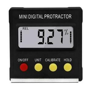 Magnetic Digital Inclinometer Level Box Gauge Angle Finder Protractor F5P9 R3B0