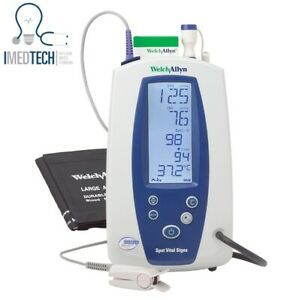 Welch Allyn 42NTB-E1 Spot Vital Signs with NIBP, Nellcor SPO2 and Temperature