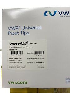 VWR Universal Pipet Tips 1000ul, Filtered