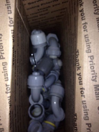 Heyco  And Arlington3/4&#034; NPT Liquid Tight Conduit Fitting, 90 Deg (30pc)