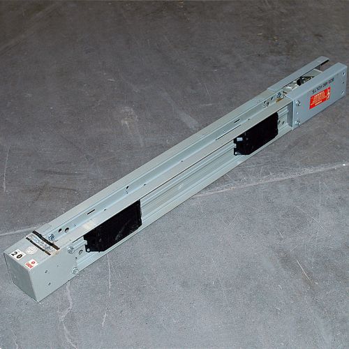 Ge spectra 600a busway 4 wire 3ph 4&#039; section busbar bus plug fbibaaazacdzzzz for sale