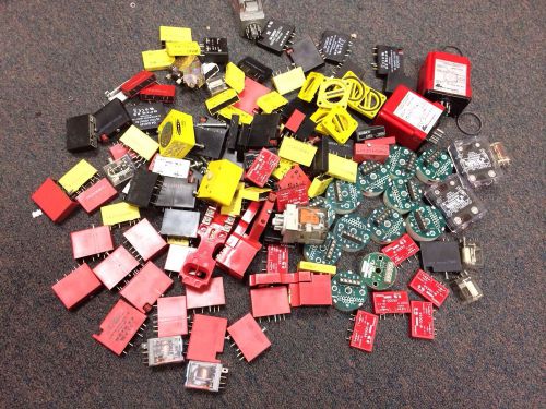 Lot Of 120+ Pc Of Modules Circuit Power Supplies Omega Redlion Gordos Sixnet+++