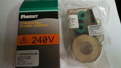 Panduit 1&#034; Continuous Tape Label Cassette