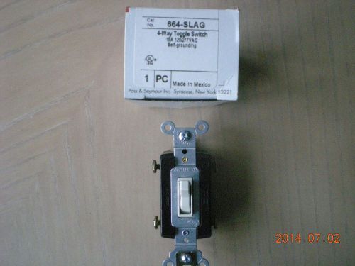 (3) pass and seymoure 4 way toggle switch