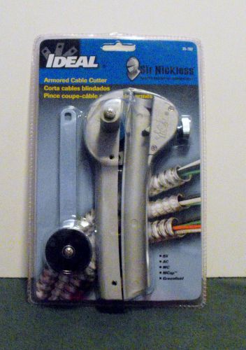 IDEAL 35-782 Sir Nickless Rotary Armored Cable Cutter New