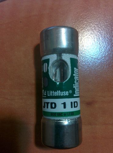 LittleFuse Time-Delay Fuse Class J Powr-Gard JTD 1 ID 600 Volt