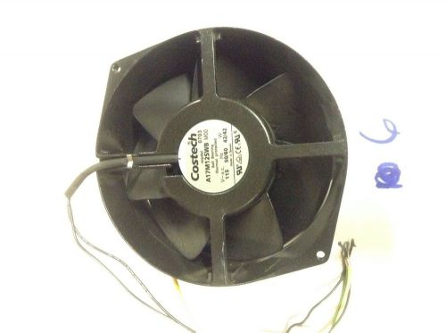 COSTECH 115VAC 42/42W 7&#034;x6&#034;x2-1/4&#034; BALL BEARING FAN THERMAL PROTEC A17M12SWB M00