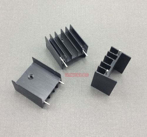 10pcs Board Leavel Power Semiconductor Heatsinks,23x16x25mm TO-220 Heat Sinks