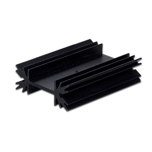 SS212 Aluminum Black Heatsink Heat Sink Audio Amplifier