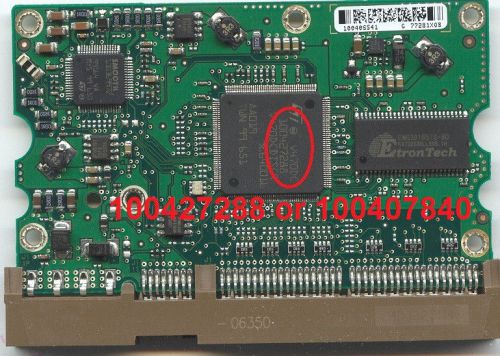 Seagate ST3320820A 9BJ03G-305 3.AAE TK 100406542 100436211 7288 PCB board