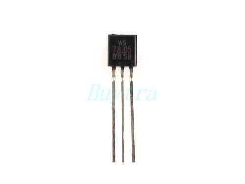 BEST SELLER 100PCS WS78L05 78L05 TO-92 5V 100mA Voltage Regulator IC