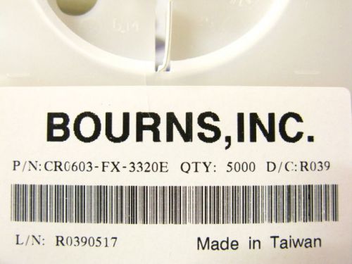 10000 pcs bourns  cr0603-fx-3320e for sale