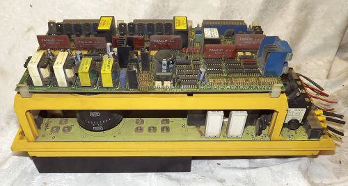 FANUC A06B-6058-H221 SERVO AMPLIFIER WITH A16B-1200-0800/08A