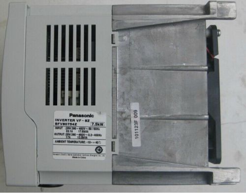 Used Panasonic Inverter BFV80754Z 7.5KW 380V Tested