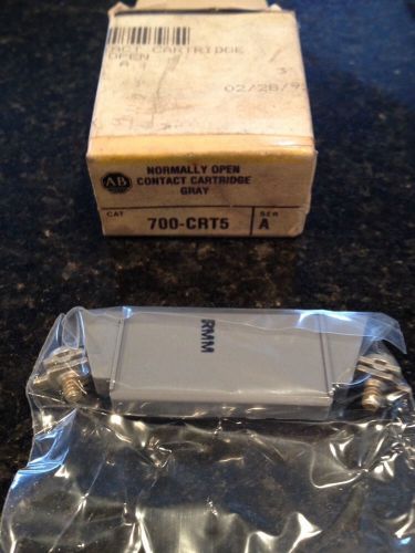 Allen Bradley Normally Open Contact Cartridge 700-CRT5 Series, New