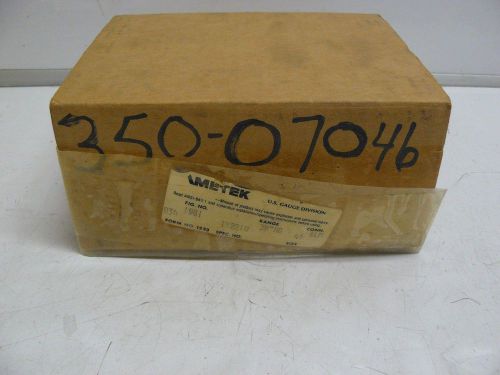 New ametek b34 1981 132210 30&#034; hg vacuum gauge 0-30 hg 4 1/2&#034; dial 1/2&#034; connect for sale