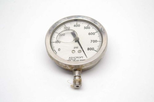 ASHCROFT DURALIFE GLYCERIN 0-800PSI 4 IN 1/4 IN NPT PRESSURE GAUGE B441334