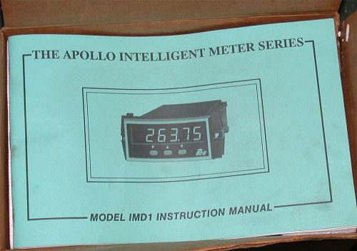 NEW RED LION CONTROLS APOLLO INTELLIGENT PANEL METER  MODEL IMD13101