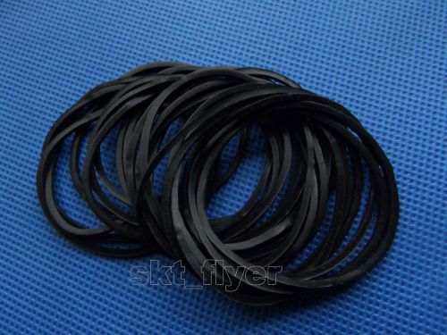 20pcs Small Fine Pulley Belt Engine Drive Belts Dia 4cm for DIY Toys Module Car