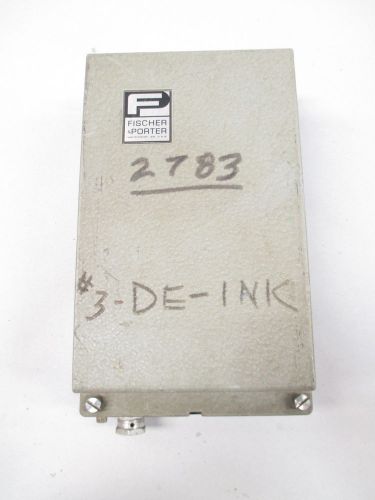 FISCHER PORTER 50SF2622 MAG CONTROL MODULE 117V-AC FLOW TRANSMITTER D425490