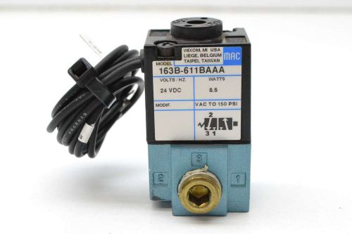 Mac 163b-611baaa 24v-dc 1/4 in npt solenoid valve d404092 for sale