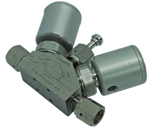 Swagelok Nupro 6LV-D1V222P-AA Dual Bellows Flow Valve