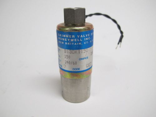 Honeywell / skinner valve model: b13dk1150 / 150psi / 240/60 vac for sale