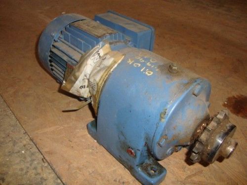 SEW-EURODRIVE DFT71D4 DFT7104 GEARBOX GEAR MOTOR &amp; REDUCER 1/2 HP 1700 RPM .5 hp