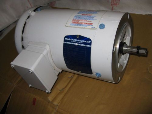 Baldor VWDM3558 Industrial WashDown Duty Motor 2 HP 1725 RPM 3PH 208-230/460