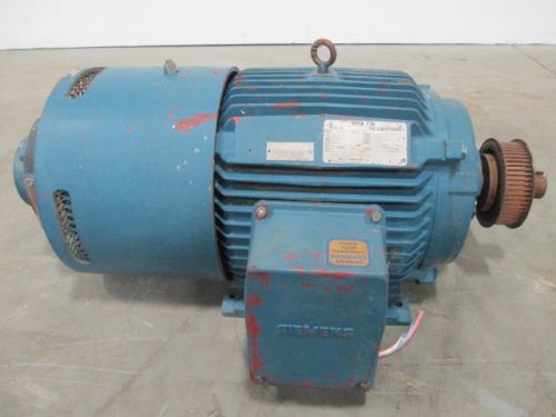 SIEMENS RGZESD AC 7.5HP 460V-AC 1180RPM 286TZ 3PH ELECTRIC MOTOR D212745