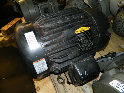 Baldor 10 hp ac motor, cat# 85600h22, 230/460v, frame 213tc, 3525 rpm, used for sale