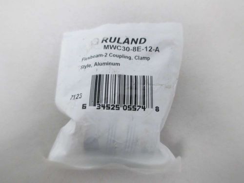 NEW RULAND MWC30-8E-12-A FLEX ALUMINUM 8X12MM COUPLING D353538