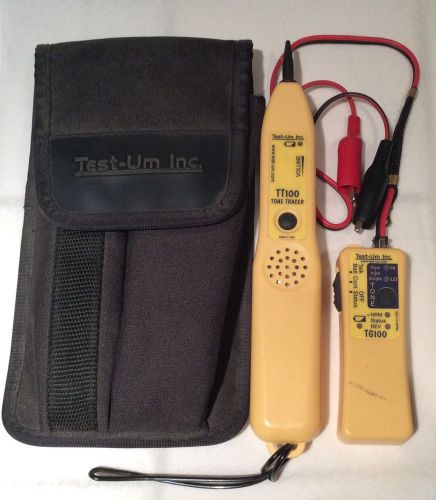 Tone Tester TT100 Tone Tracer and TG100  w/ Carrying Case