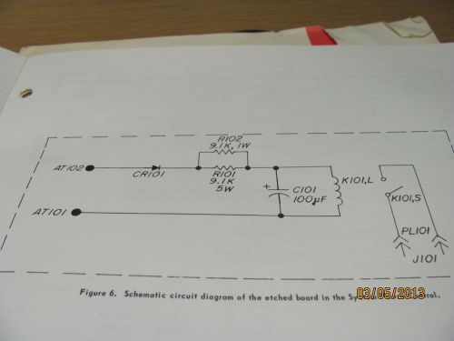 GENERAL RADIO MODEL 1912: Third Octave Recording Analyzer - Op&amp;Svc Manual schem