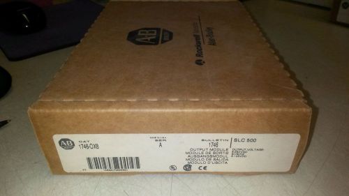 ALLEN BRADLEY 1746-OX8 SER.A OUTPUT MODULE *NEW IN A BOX*