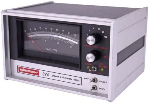 Scientech 360401 374 industrial laboratory bench top power/energy meter 37-4002 for sale