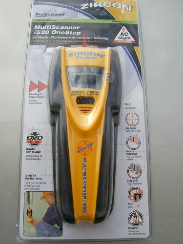 New zircon multiscanner i520 onestep center finding stud finder for sale