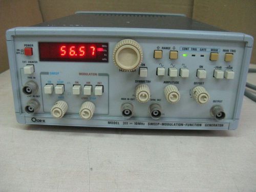 OOR-X Model 311-10Mhz SWEEP MODULATION FUNCTION GENERATOR  Working !!!