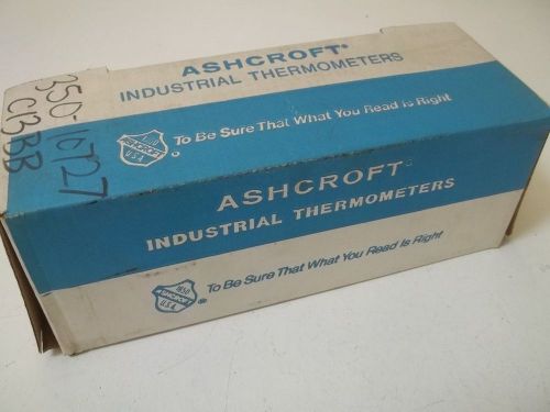 ASHCROFT 94750 5&#034; BIMETAL THERMOMETER 200/1000F *NEW IN A BOX*