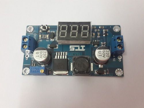 XL6009 DC-DC adjustable voltage boosting module 4.5-32V to 5-55V with display