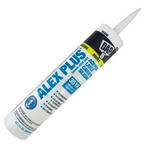 10.1 oz. Cartridge Clear Acrylic Latex Caulk Plus Silicone