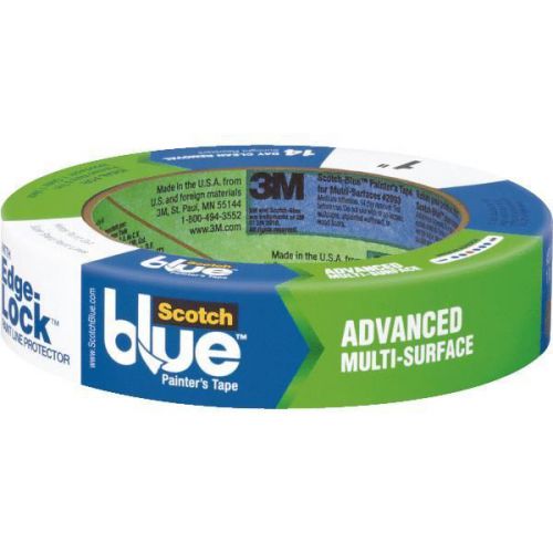 Scotch Blue With Edge-Lock Multi-surface Painter&#039;s Masking Tape-1&#034; BLUE EDGELOCK