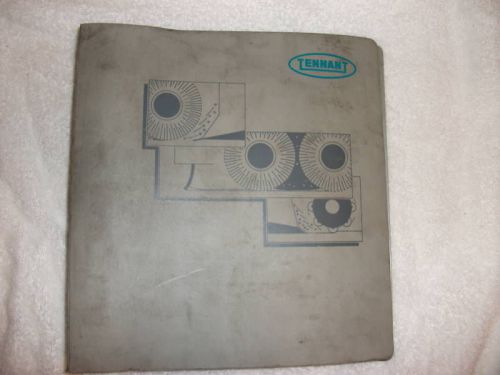 TENNANT 355D Riding Sweeper Parts Manual