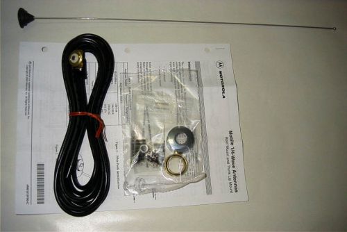 QTY 5 Motorola  1/4  Wave VHF 150-162 Antenna Kit w/ PL259