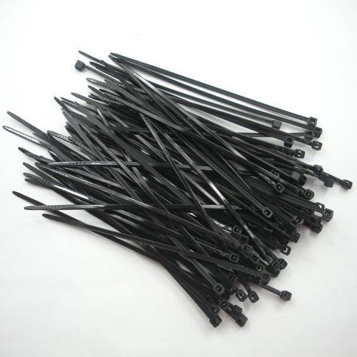 500pcs GOLIATH INDUSTRIAL BLACK WIRE CABLE ZIP TIES NYLON TIE WRAPS WHOLESALE