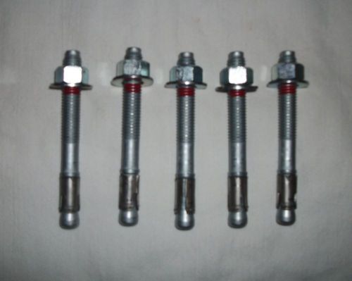 HILTI KB-TZ BOLT SIZE 1/2&#034; x 4 1/2&#034; PACKAGE OF 5 PIECES #387513