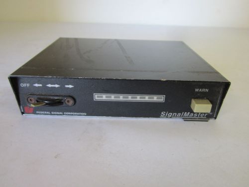 Federal signal signalmaster model smc16 light bar control box for sale