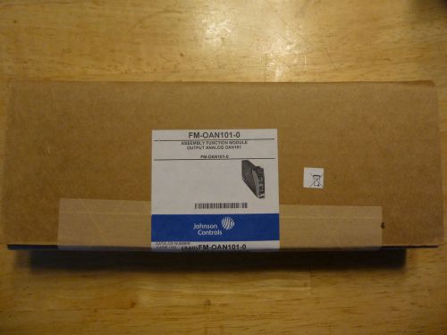 JOHNSON CONTROLS METASYS FM-OAN101-0 FUNCTION MODULE --FACTORY SEALED